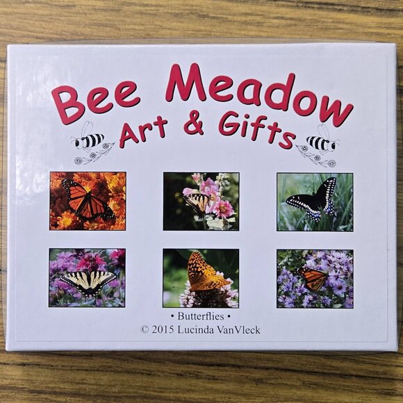 Four Boxes of Blank Notecards (48 total) with Birds and Butterflies - Picture 9 of 9